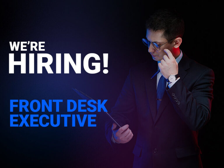 Career Front Desk Executive